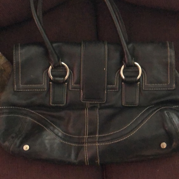 Genuine leather coach purse, authentic. In excellent condition - Picture 7 of 7